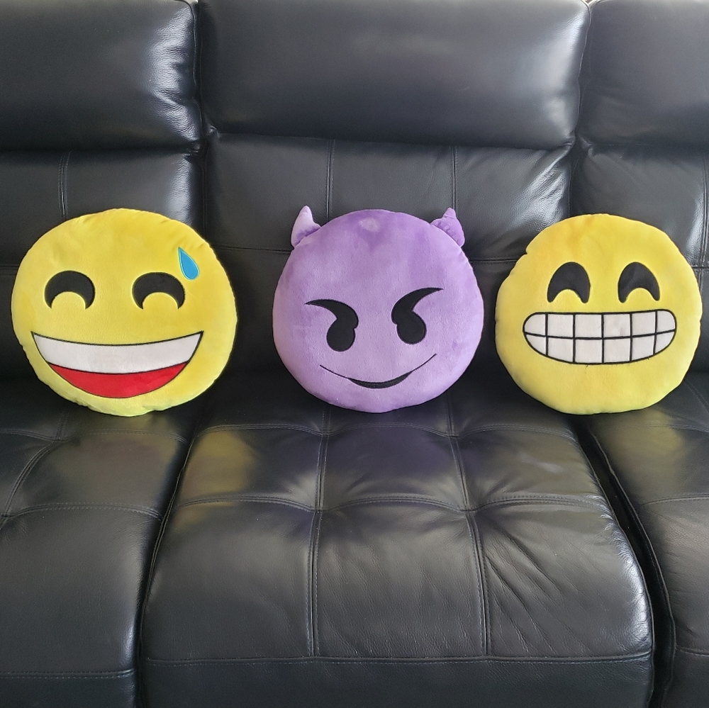 3 Imogies - 2 yellow & 1 purple